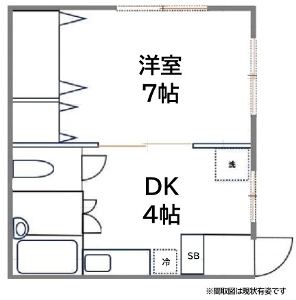 神戸市灘区大石北町(阪神本線大石)のアパート賃貸物件 間取画像