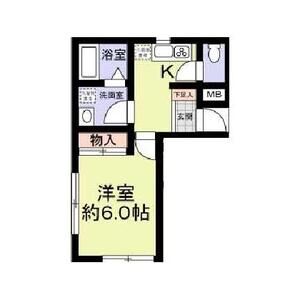 神戸市須磨区千守町(JR山陽本線須磨)のアパート賃貸物件 間取画像