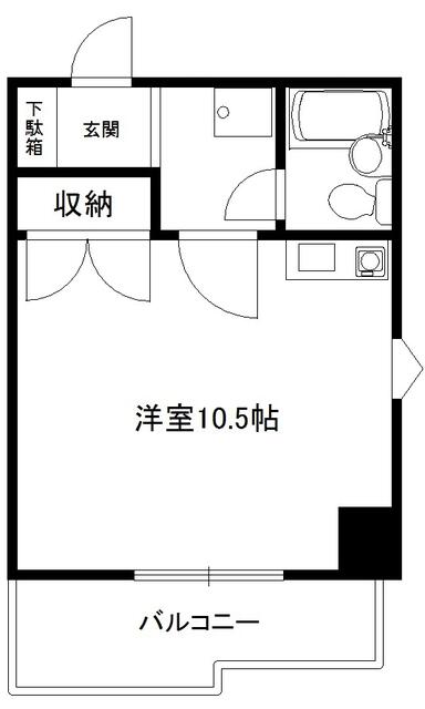 神戸市兵庫区今出在家町(JR和田岬線和田岬)のマンション賃貸物件 間取画像