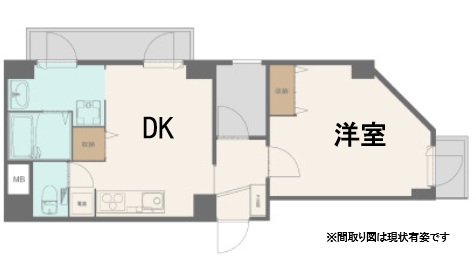 神戸市中央区磯上通(JR東海道本線(近畿)三ノ宮)のマンション賃貸物件 間取画像