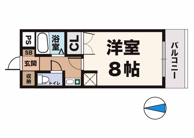 神戸市西区大津和(神戸市営地下鉄線伊川谷)のマンション賃貸物件 間取画像
