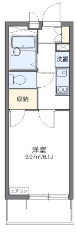 神戸市兵庫区西出町(JR山陽本線神戸)のマンション賃貸物件 間取画像