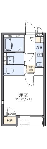 神戸市長田区六番町(神戸市営地下鉄線上沢)のアパート賃貸物件 間取画像