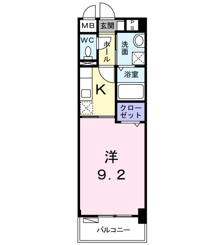 明石市二見町西二見駅前(山陽電鉄線西二見)のマンション賃貸物件 間取画像