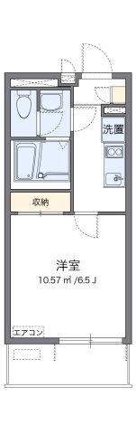 神戸市長田区本庄町(JR山陽本線鷹取)のマンション賃貸物件 間取画像