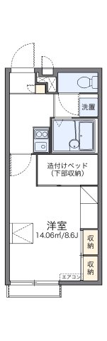 神戸市西区伊川谷町潤和(JR山陽本線明石)のアパート賃貸物件 間取画像