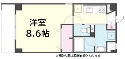 神戸市長田区平和台町(山陽電鉄線板宿)のマンション賃貸物件 間取画像
