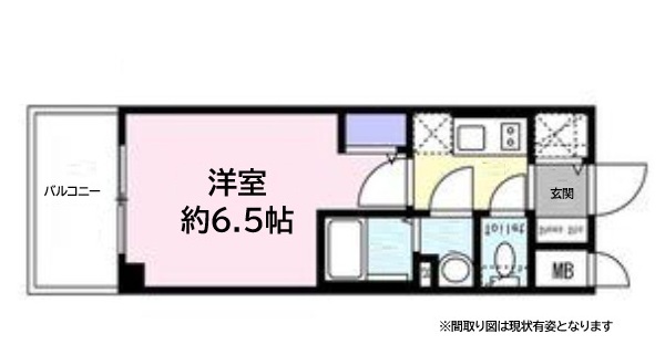神戸市兵庫区七宮町(神戸市営地下鉄海岸線中央市場前)のマンション賃貸物件 間取画像