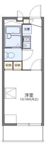 尼崎市猪名寺(JR福知山線猪名寺)のマンション賃貸物件 間取画像