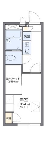 神戸市東灘区住吉南町(阪神本線住吉)のアパート賃貸物件 間取画像