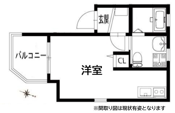 神戸市長田区細田町(JR山陽本線新長田)のアパート賃貸物件 間取画像