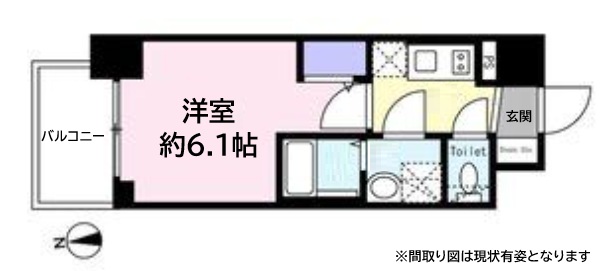 神戸市兵庫区七宮町(神戸市営地下鉄海岸線中央市場前)のマンション賃貸物件 間取画像