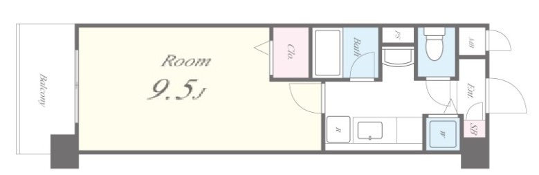 神戸市須磨区南落合(神戸市営地下鉄線妙法寺)のマンション賃貸物件 間取画像