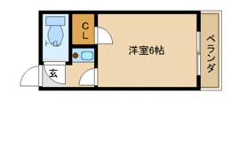 尼崎市大島（阪神本線武庫川）のマンション賃貸物件 間取画像