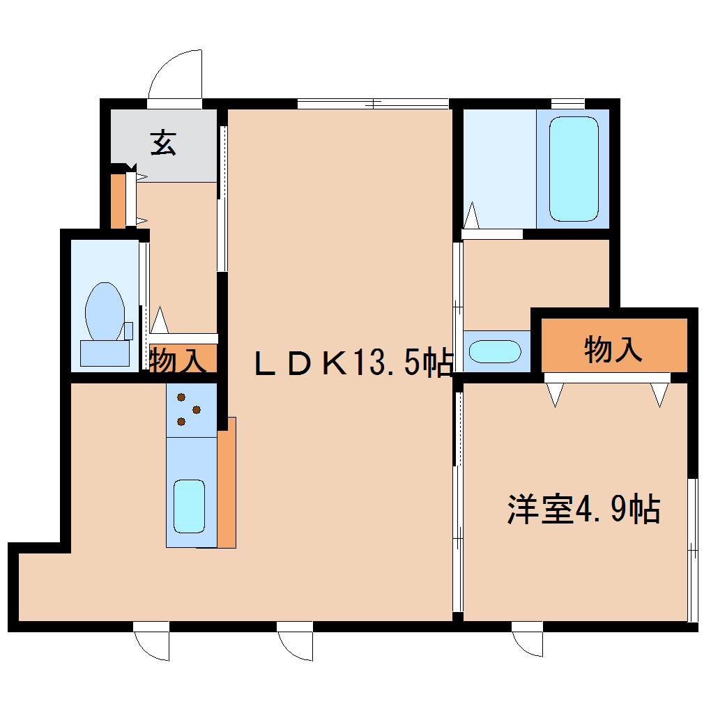 尼崎市南清水の賃貸