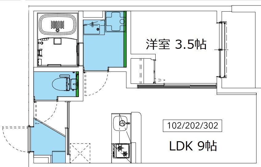 尼崎市北城内の賃貸