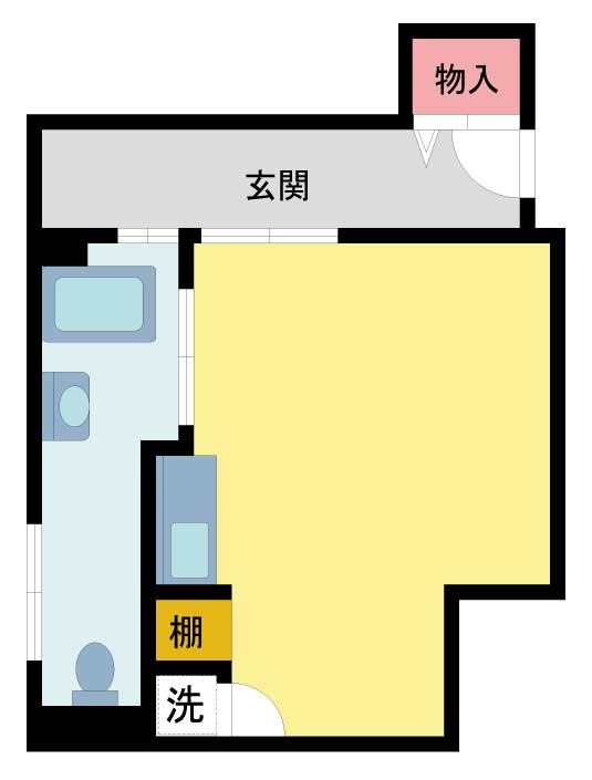 芦屋市精道町(阪神本線芦屋)のマンション賃貸物件 間取画像