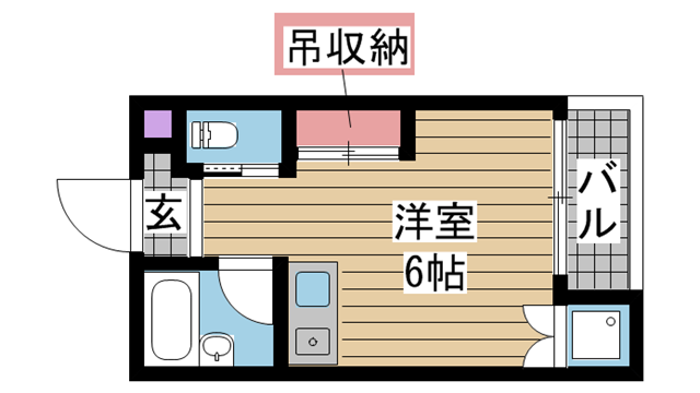 神戸市兵庫区会下山町（神戸市営地下鉄線上沢）のアパート賃貸物件 間取画像
