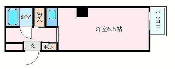 神戸市兵庫区西仲町（ＪＲ山陽本線兵庫）のマンション賃貸物件 間取画像