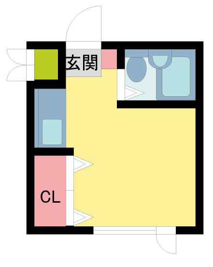 西宮市松下町(阪神本線香櫨園)のマンション賃貸物件 間取画像