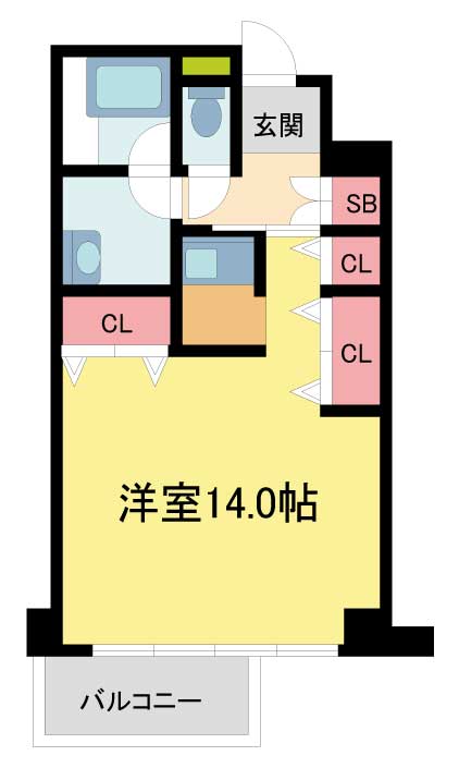 芦屋市平田北町(阪神本線芦屋)のマンション賃貸物件 間取画像