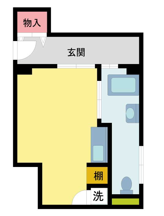 芦屋市精道町(阪神本線芦屋)のマンション賃貸物件 間取画像