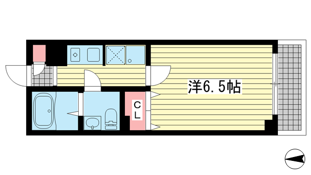 神戸市東灘区御影中町(JR東海道本線(近畿)住吉)のマンション賃貸物件 間取画像
